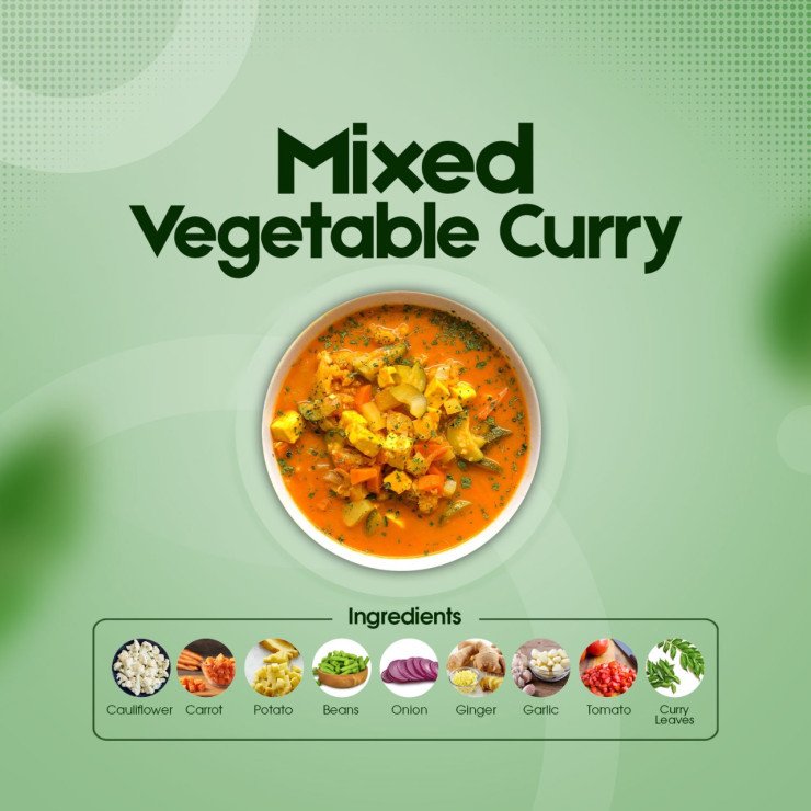 Instant Mixed Vegetable Curry Kit